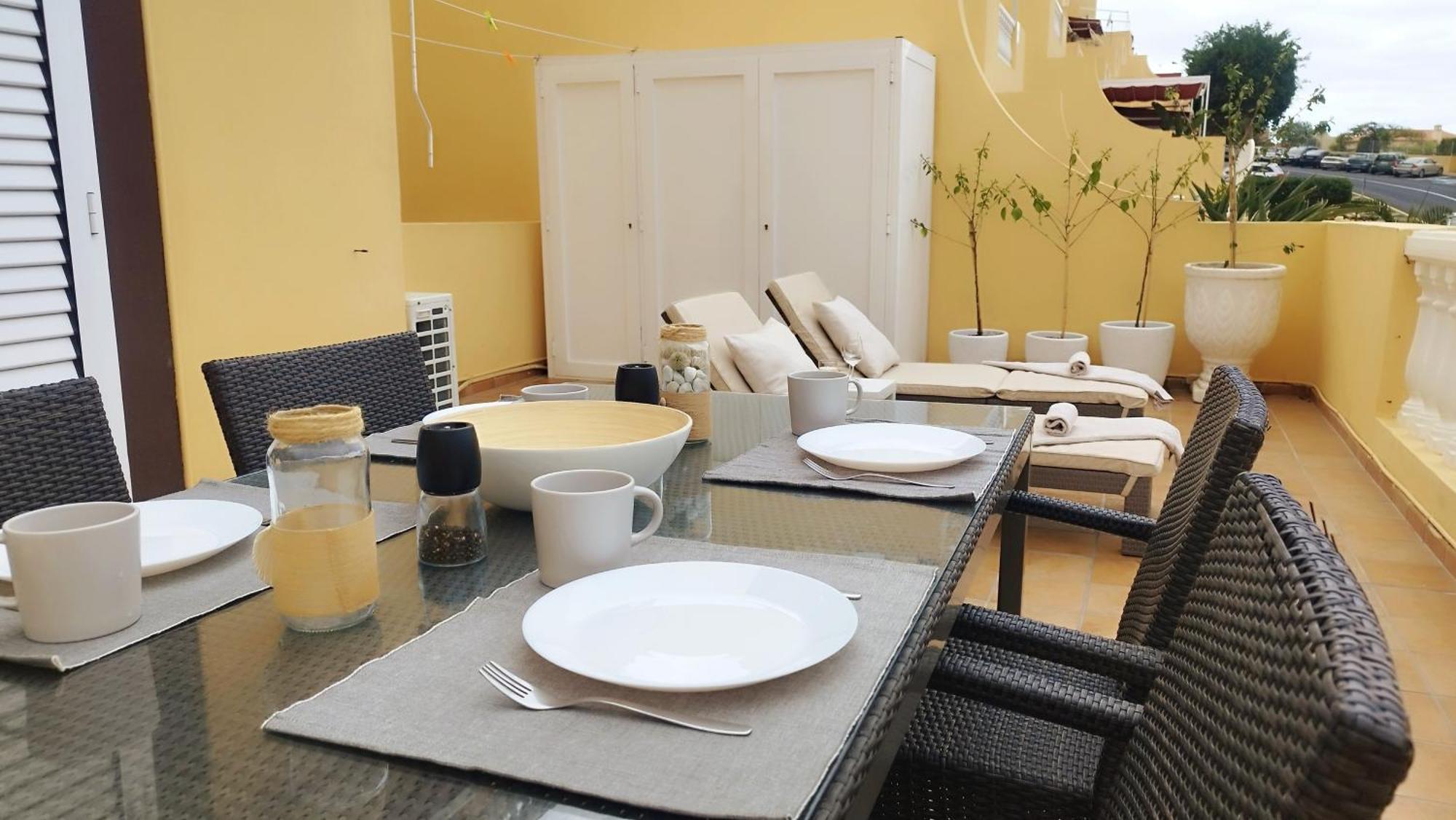 Charming & Sunny Apartment With Ocean View Costa Adeje  Eksteriør billede